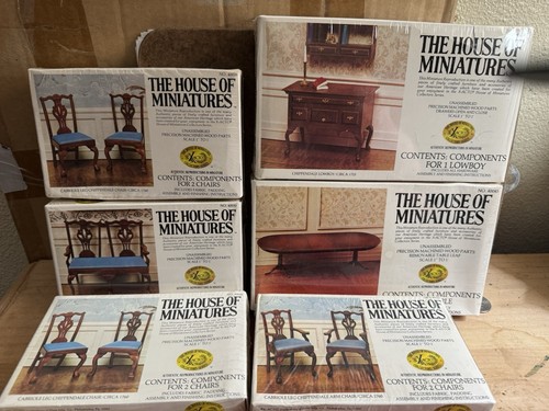 House miniature kits lot - house,