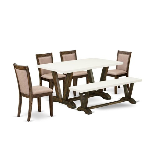 V726mz716 piece dining - v726mz716-6,