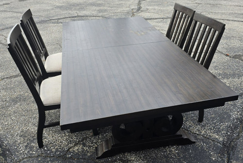 Solid wood dining table - wood,